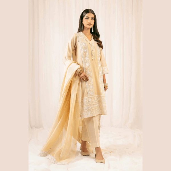 3 Piece - Embroidered Suit - PFE25-30 FESTIVE COLLECTION