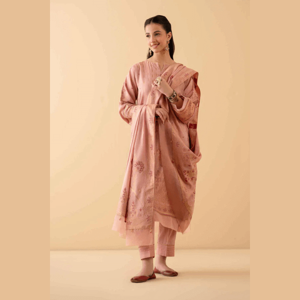 3 Piece - Basic Suit - PE25-48 KALAM KARI