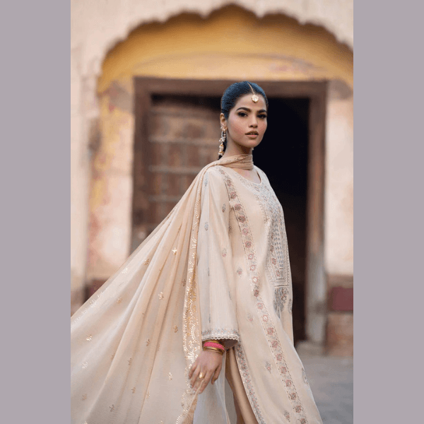 3 Piece - Embroidered Suit - PFE25-21 FESTIVE COLLECTION