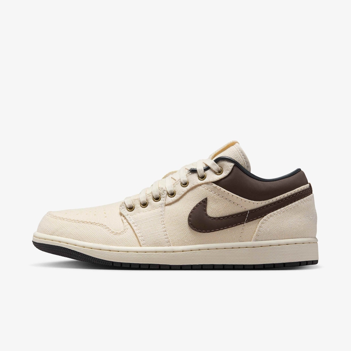 Air Jordan 1 Low Premium 'Pale Ivory/Baroque Brown'