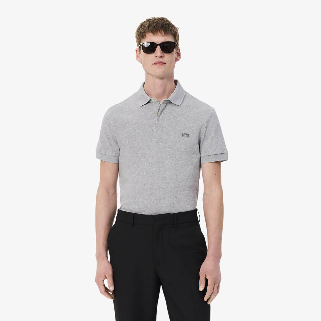 Regular Fit Paris Stretch Pique Polo Shirt