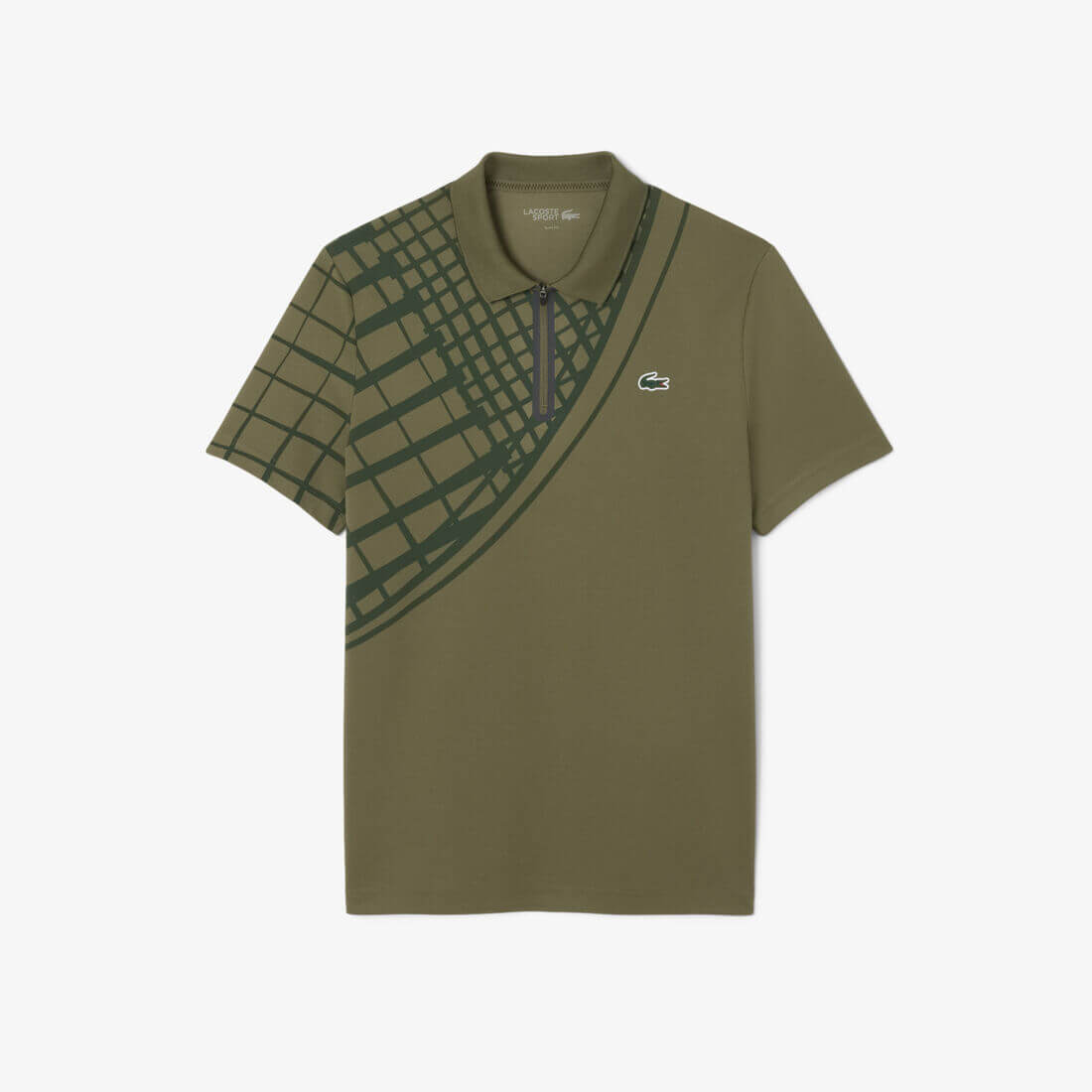 Ultra Dry Printed Slim Fit Tennis Polo Shirt