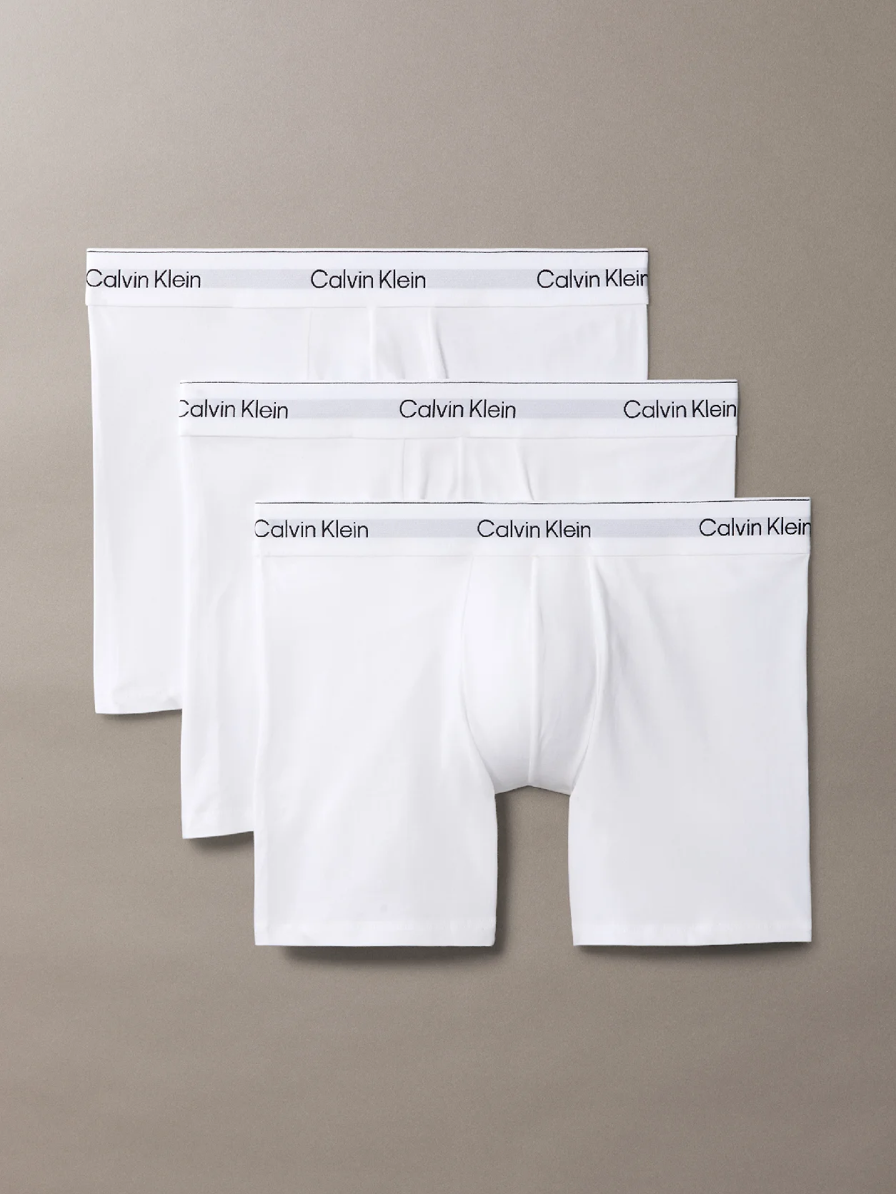 3 Pack Boxer Briefs - Icon Cotton Stretch