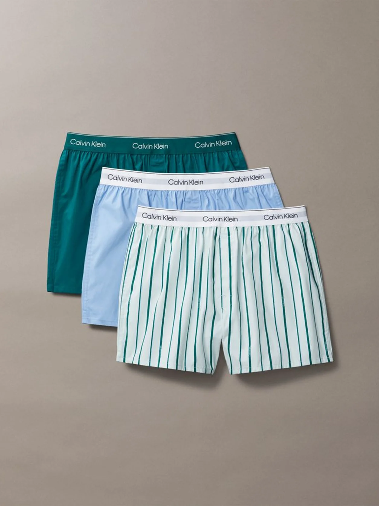 3 Pack Slim Fit Boxers - Icon Cotton Stretch