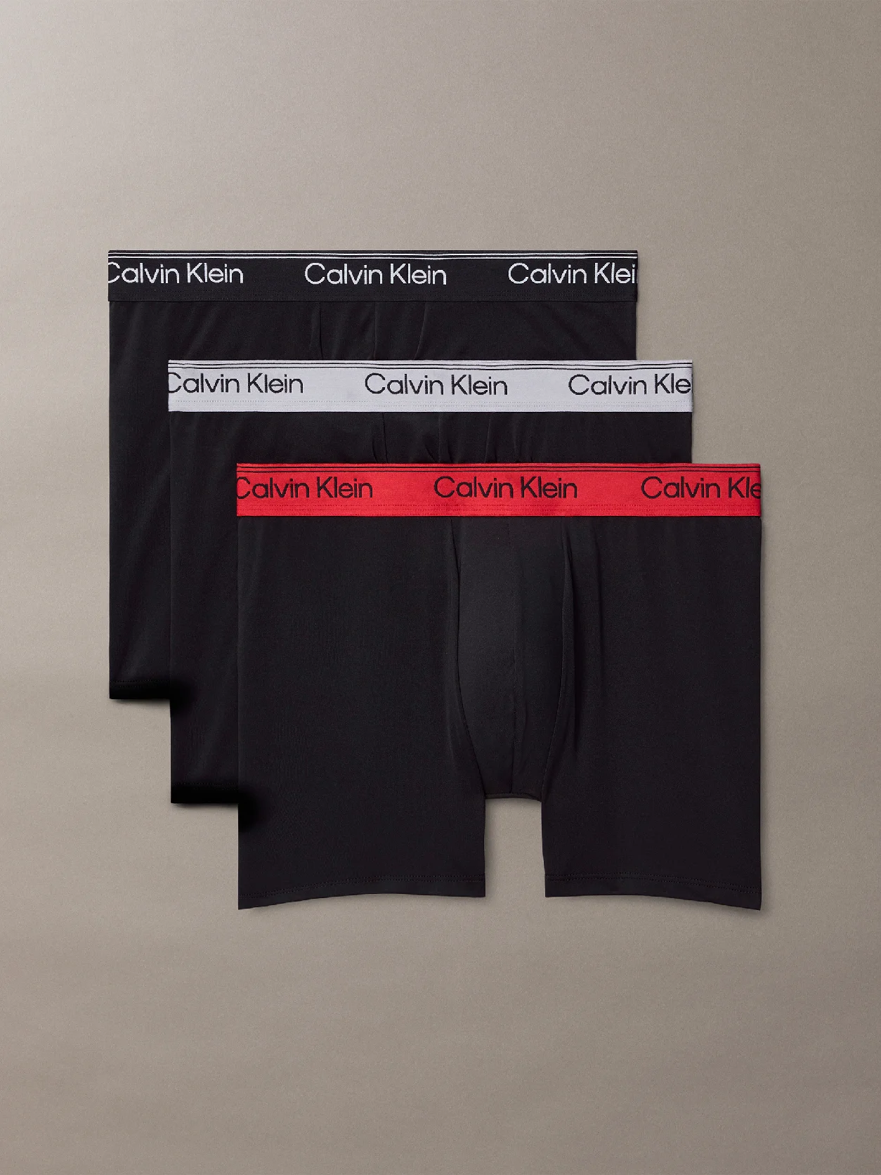 3 Pack Boxer Briefs - Microfibre Stretch